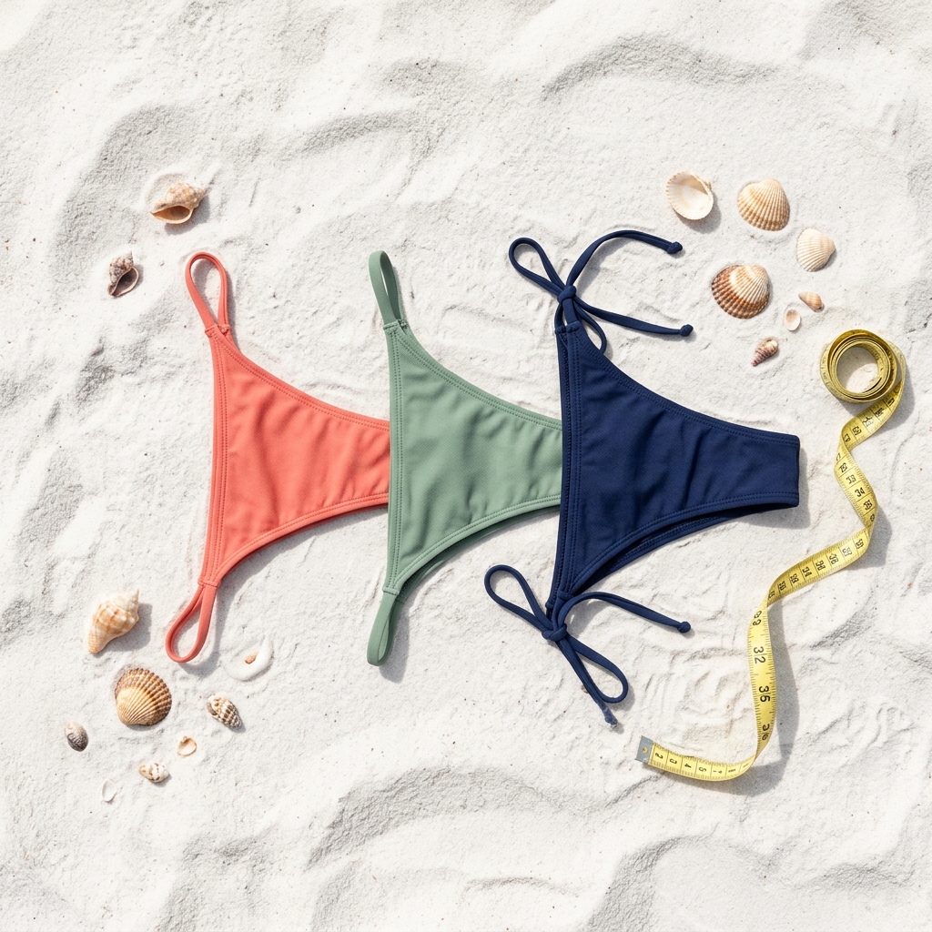 Maillot de bain string taille basse : comment choisir le bon modèle selon votre morphologie ? - illu