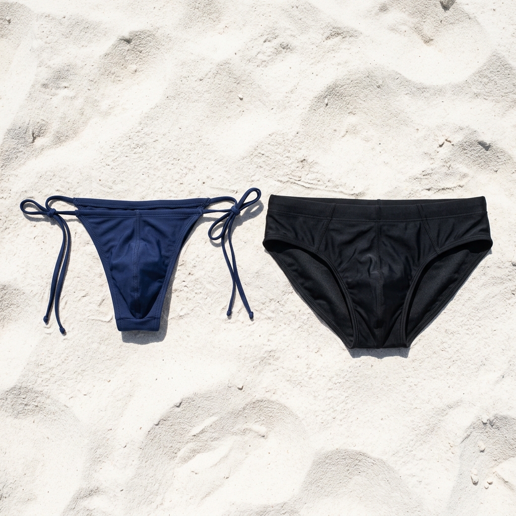 String de bain homme vs slip classique : différences - illustration