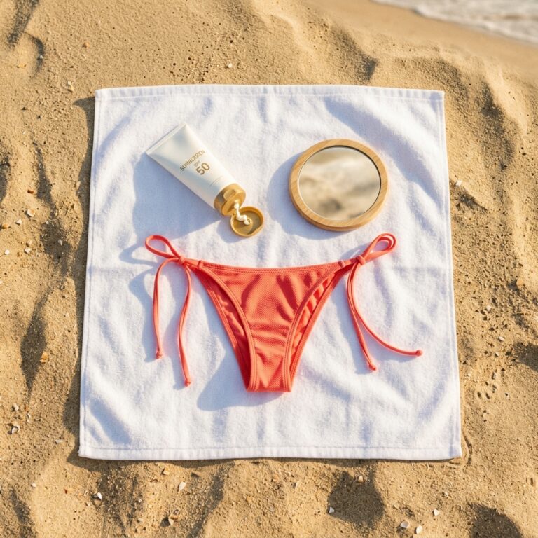 Bronzer avec un string : crème solaire et précautions - illustration