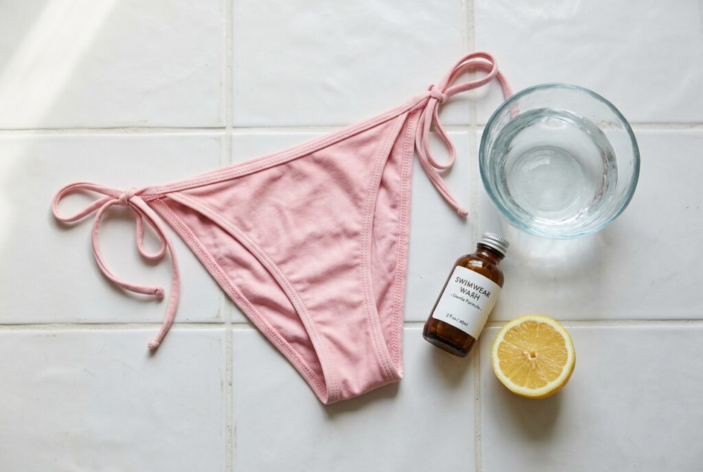 Maillot string delave prevenir le chlore