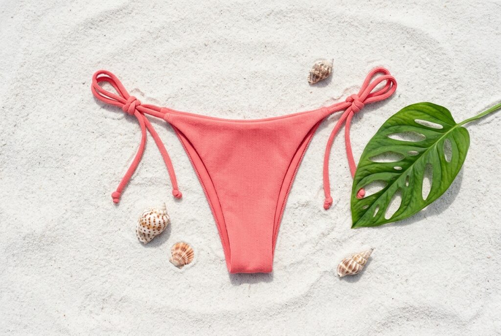 Bikini string thong - illustration