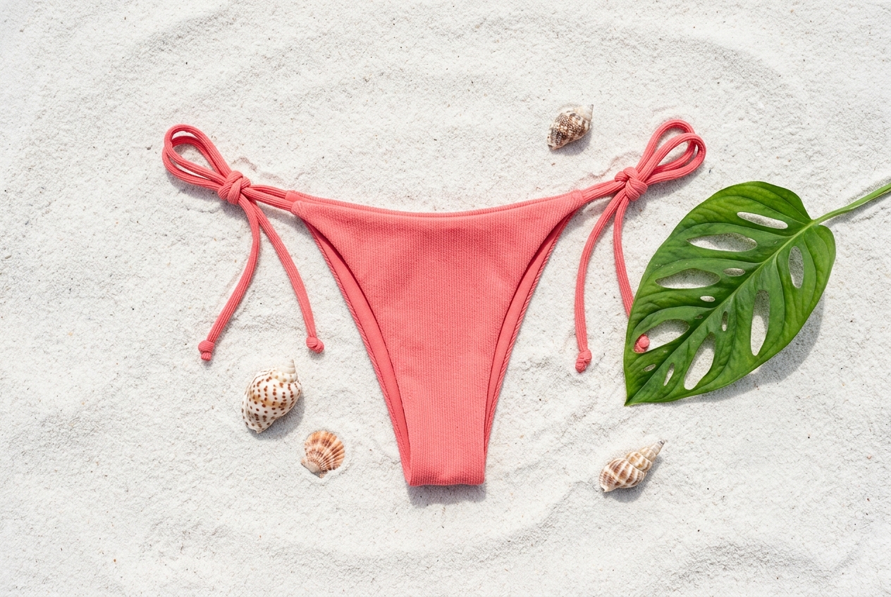 Bikini string thong - illustration